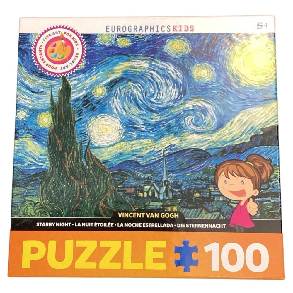 EuroGraphics Starry Night by Vincent Van‎ Gogh 100-Piece Puzzle